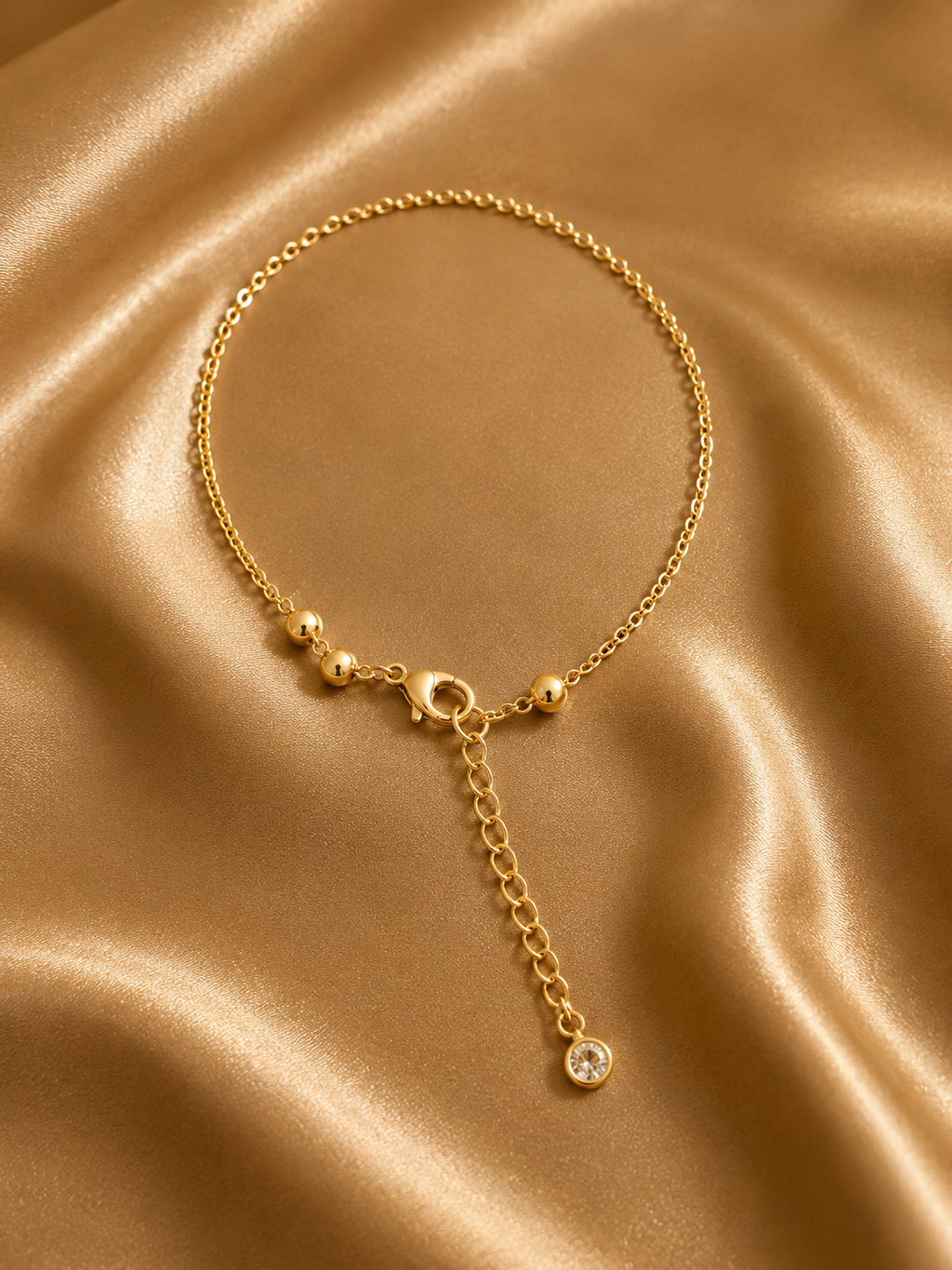 18K Gold Plated Beaded Bracelet Set image 6
