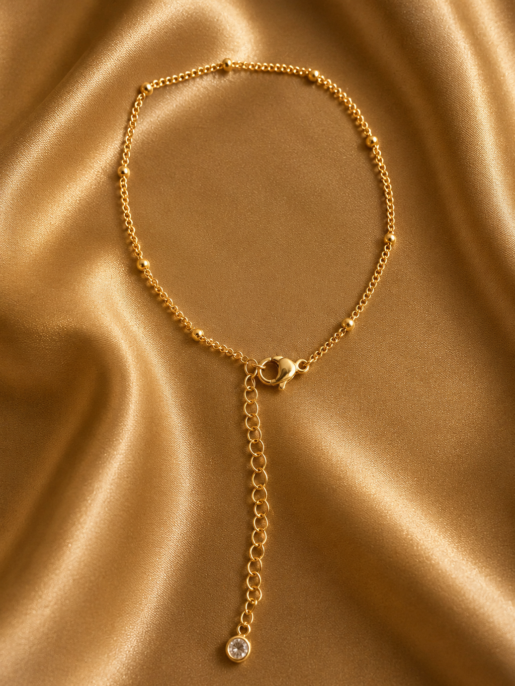 18K Gold Plated Beaded Bracelet Set image 5