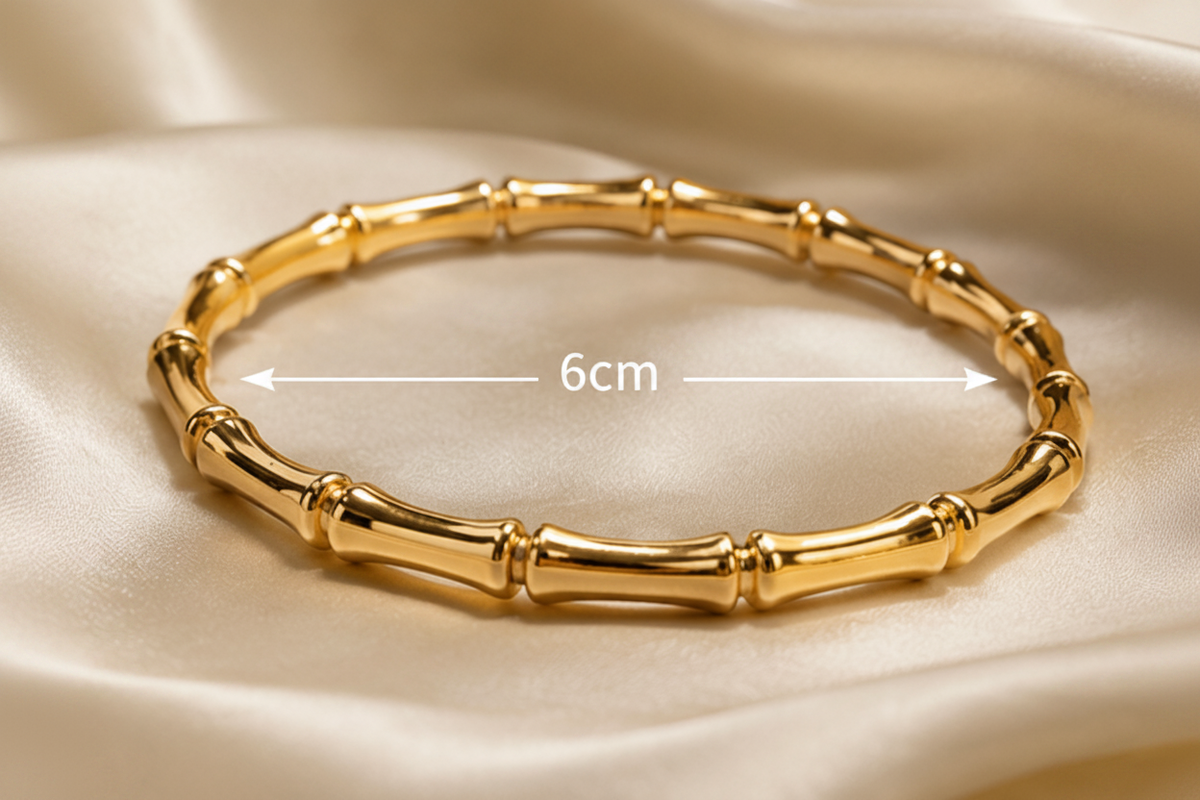 Bamboo Bangle with 6cm Internal Width