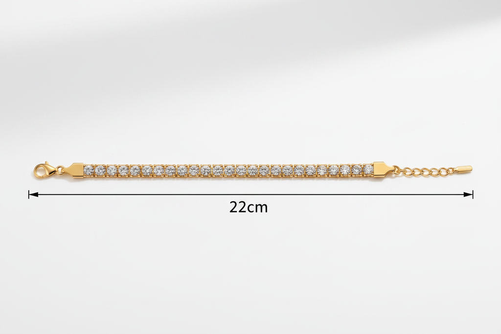 Bracelet with 22cm length